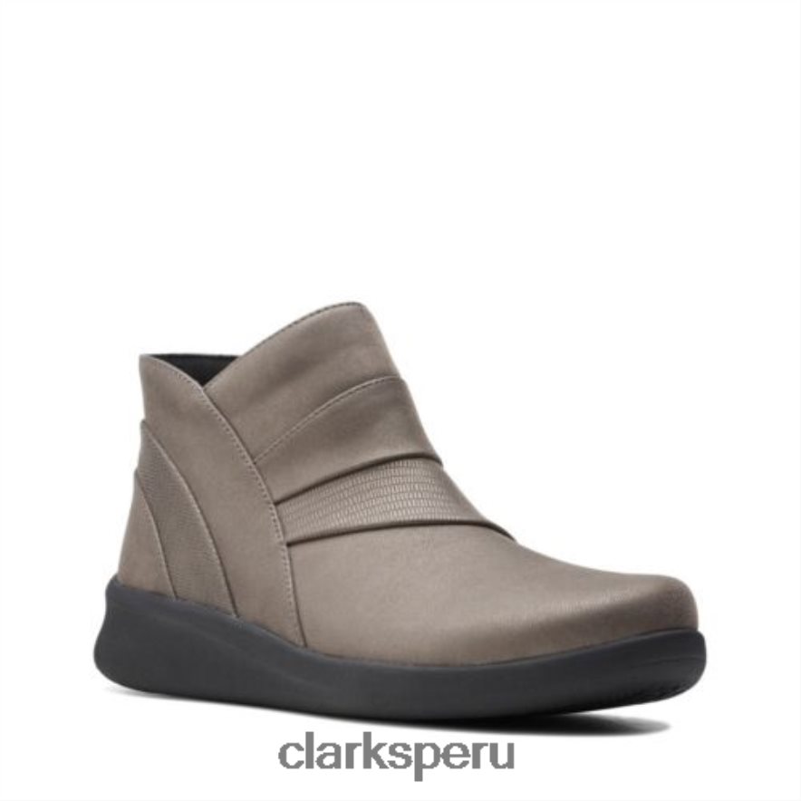 Clarks peltre oscuro Sillian 20rise unisexo Clarks 40N4LX4121 peltre oscuro