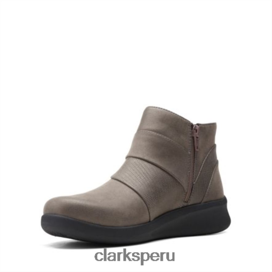Clarks peltre oscuro Sillian 20rise unisexo Clarks 40N4LX4121 peltre oscuro