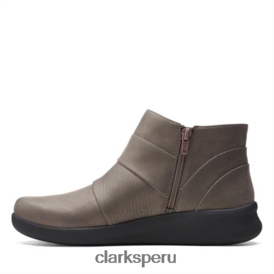 Clarks peltre oscuro Sillian 20rise unisexo Clarks 40N4LX4121 peltre oscuro