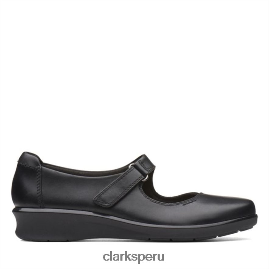 Hope Henley cuero negro Clarks cuero negro unisexo Clarks 40N4LX5071 cuero negro