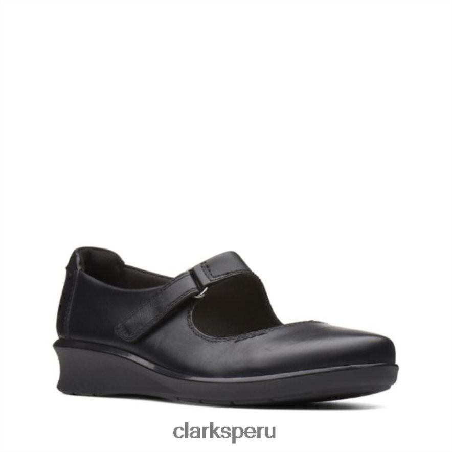 Hope Henley cuero negro Clarks cuero negro unisexo Clarks 40N4LX5071 cuero negro