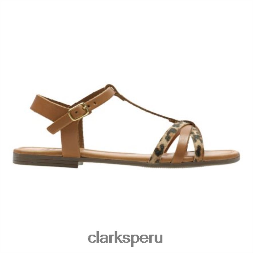 animal print clarks taffrail tulipán unisexo Clarks 40N4LX4280 Huella animal