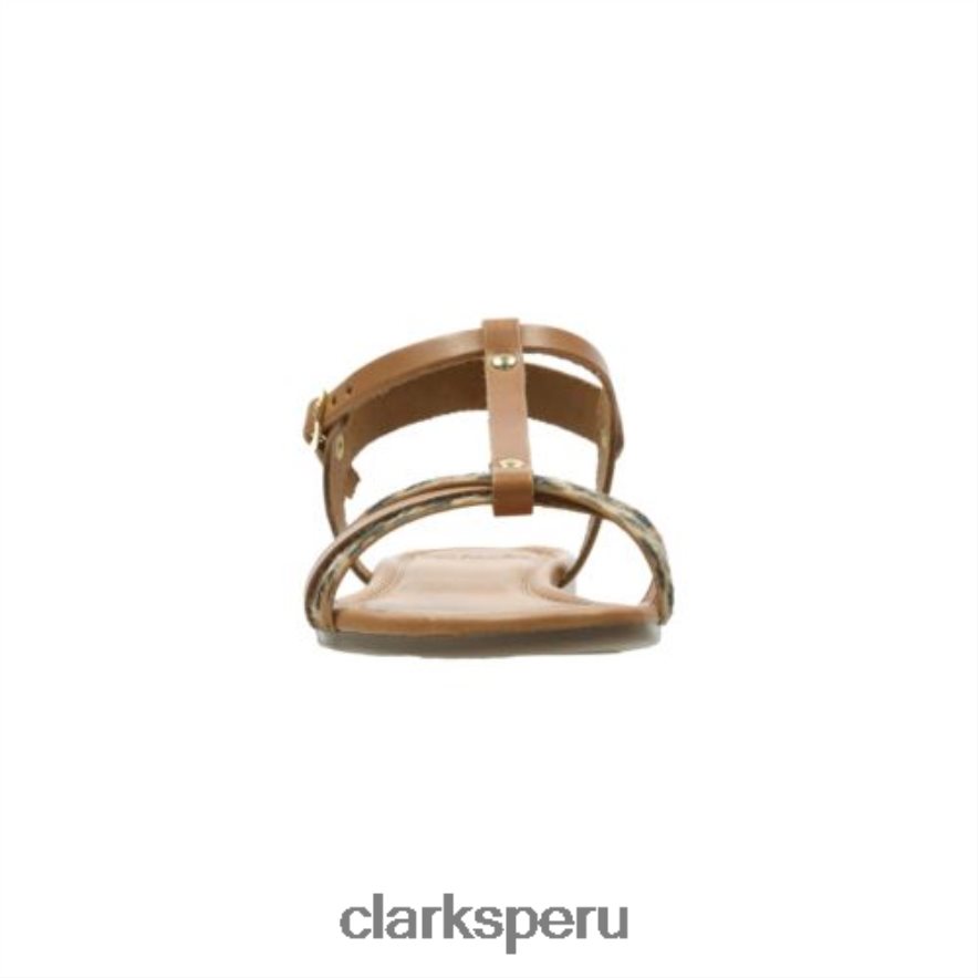 animal print clarks taffrail tulipán unisexo Clarks 40N4LX4280 Huella animal