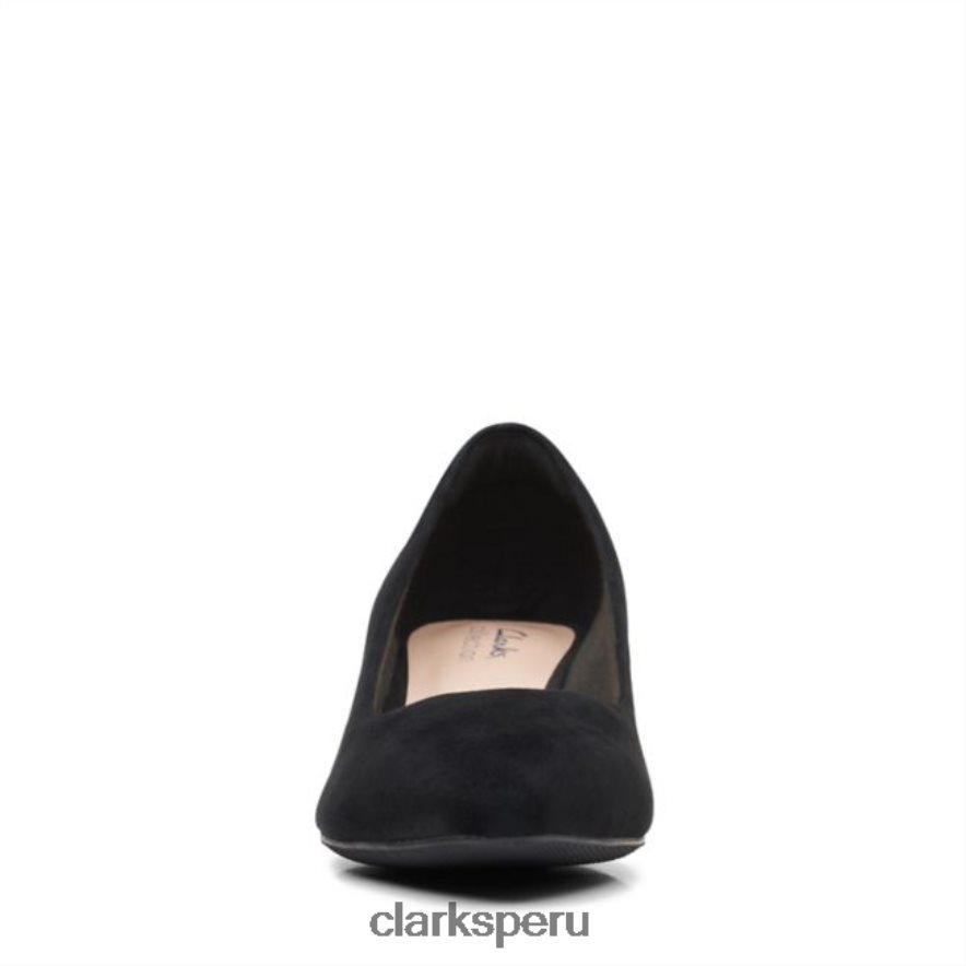 ante negro clarks teresa step ante negro unisexo Clarks 40N4LX6347 ante negro