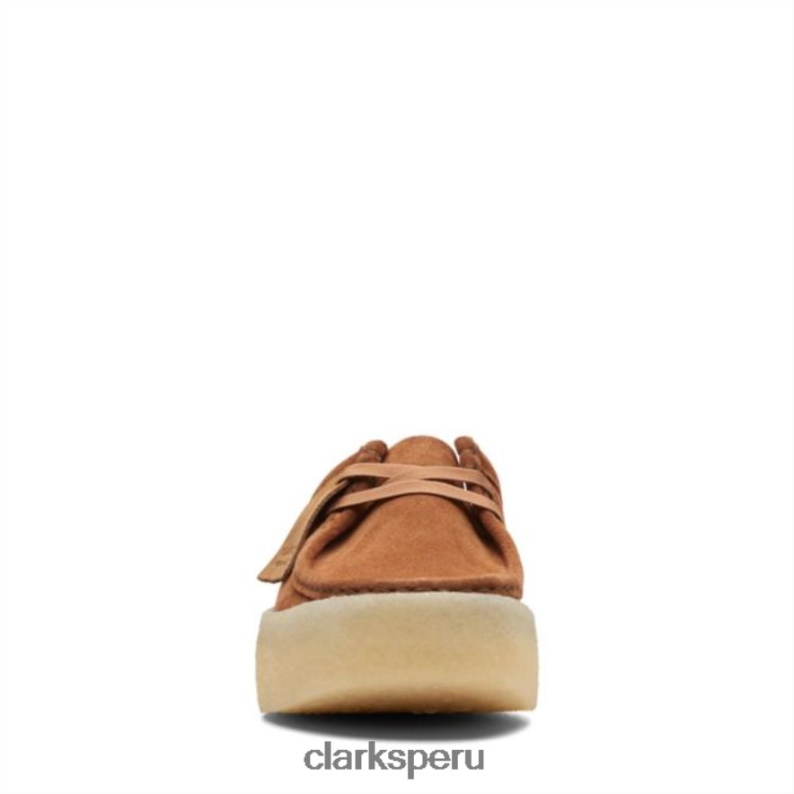 ante tostado clarks wallabee cup lo ante tostado unisexo Clarks 40N4LX6080 gamuza color canela