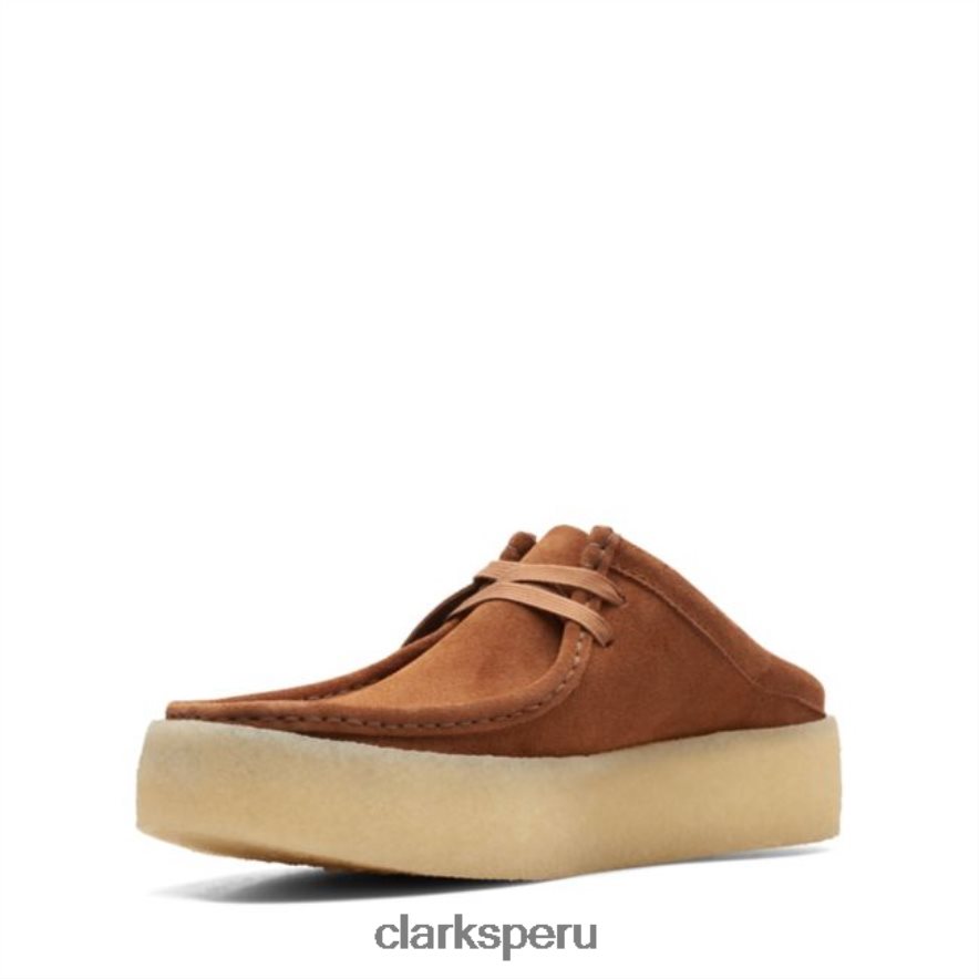 ante tostado clarks wallabee cup lo ante tostado unisexo Clarks 40N4LX6080 gamuza color canela