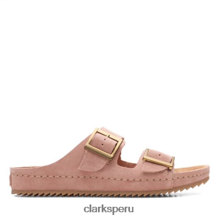 brookleigh sun rosa gamuza clarks rosa gamuza unisexo Clarks 40N4LX5253 gamuza rosa