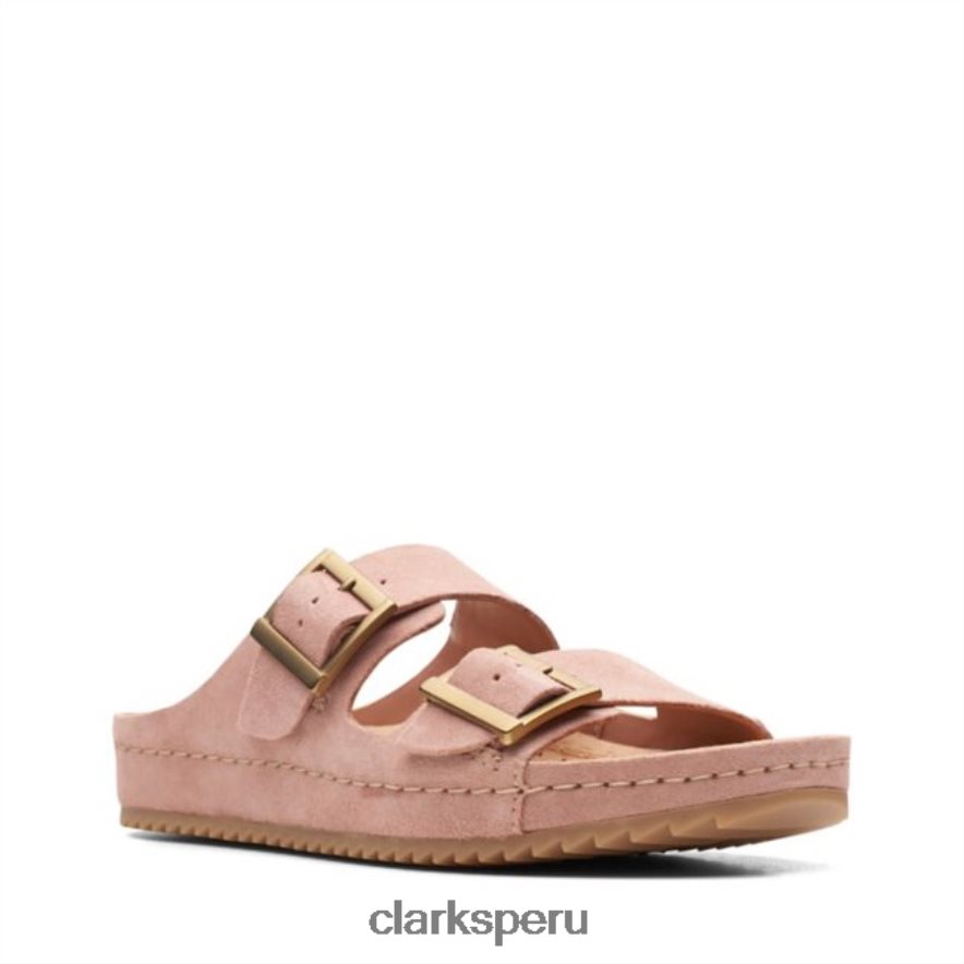 brookleigh sun rosa gamuza clarks rosa gamuza unisexo Clarks 40N4LX5253 gamuza rosa