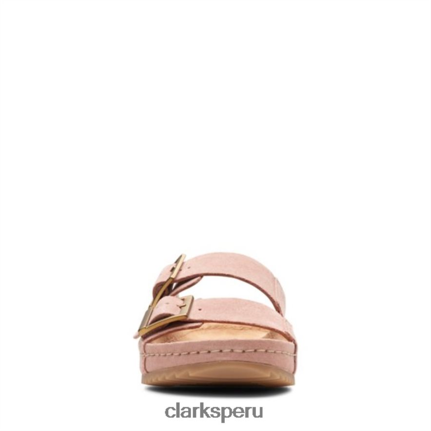 brookleigh sun rosa gamuza clarks rosa gamuza unisexo Clarks 40N4LX5253 gamuza rosa