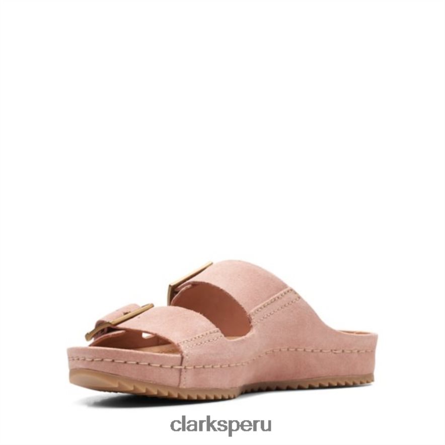 brookleigh sun rosa gamuza clarks rosa gamuza unisexo Clarks 40N4LX5253 gamuza rosa