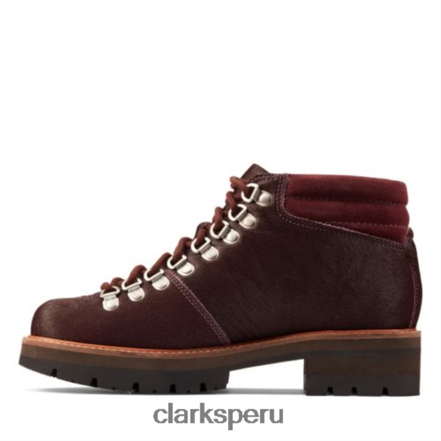 burdeos interés clarks orianna alpine unisexo Clarks 40N4LX4104 interés burdeos