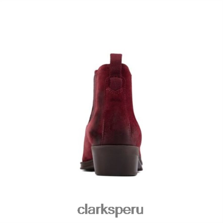 clarks alcina top merlot ante unisexo Clarks 40N4LX4205 ante merlot