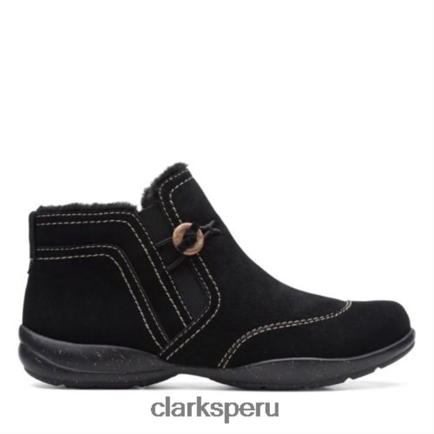 clarks ante negro rosevilleaster unisexo Clarks 40N4LX4153 ante negro