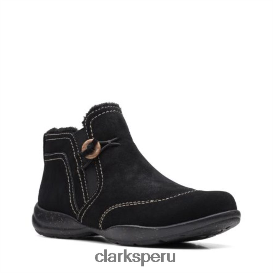 clarks ante negro rosevilleaster unisexo Clarks 40N4LX4153 ante negro