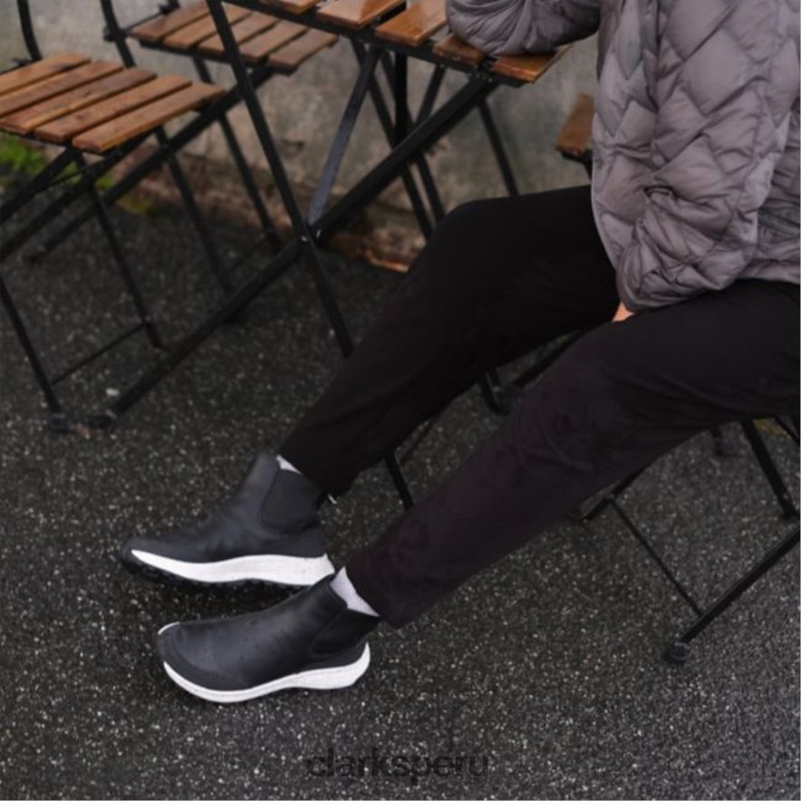 clarks atl trek up de cuero negro impermeable unisexo Clarks 40N4LX6104 cuero negro