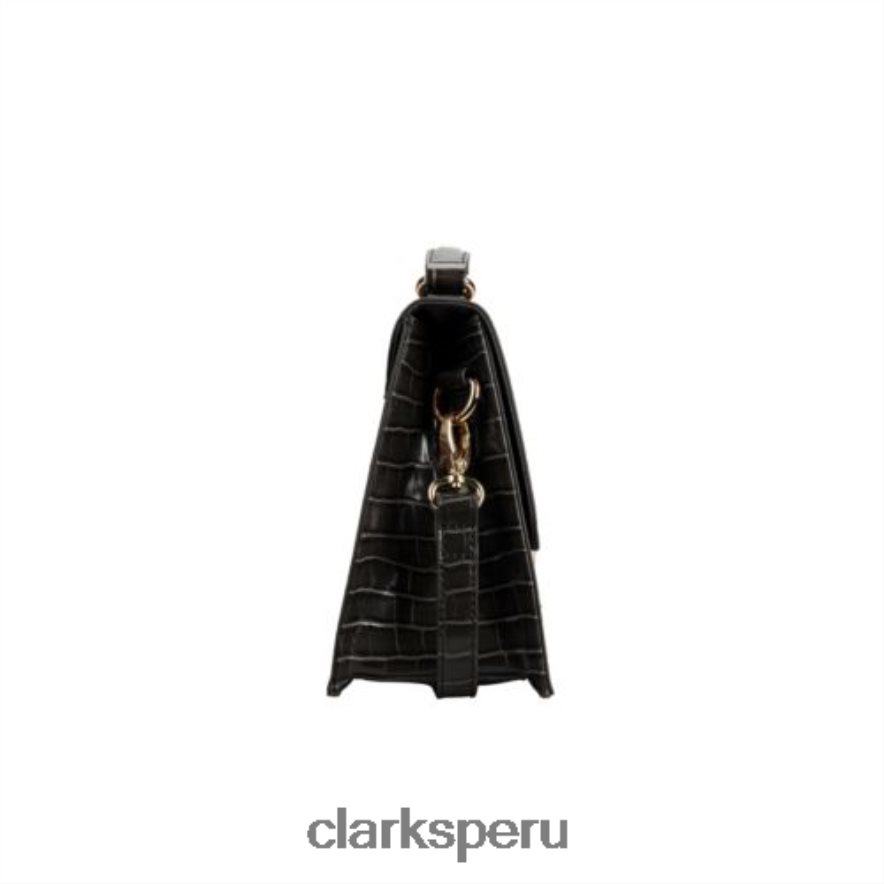 clarks cabana luna cocodrilo negro unisexo Clarks 40N4LX4302 cocodrilo negro