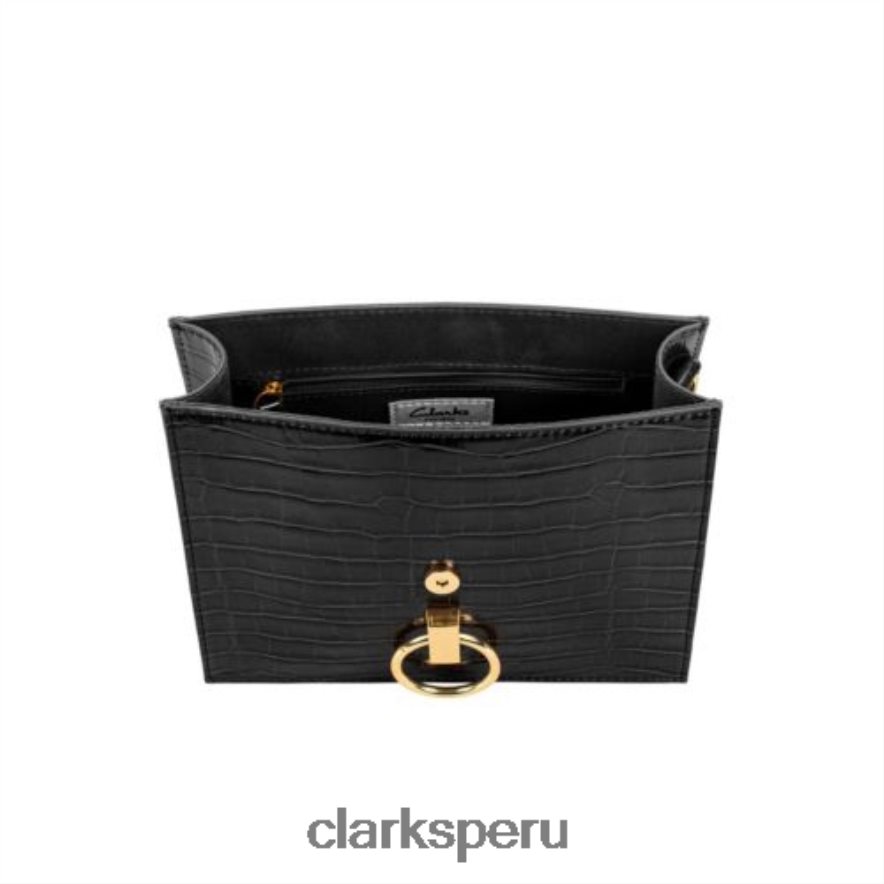 clarks cabana luna cocodrilo negro unisexo Clarks 40N4LX4302 cocodrilo negro