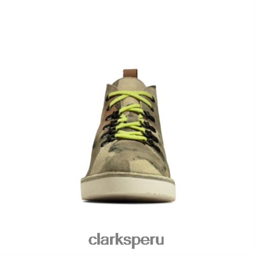 clarks camo nala blanco roto unisexo Clarks 40N4LX4156 camuflaje blanco roto