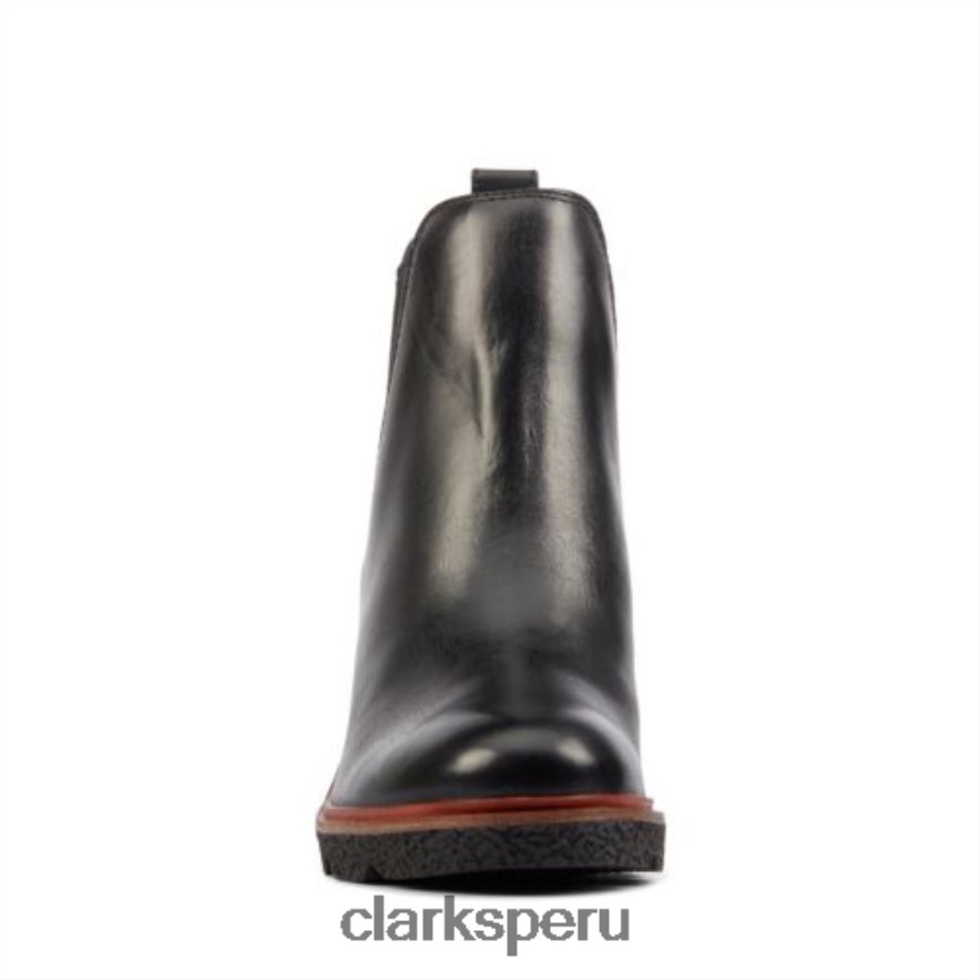 clarks clarkford top cuero negro unisexo Clarks 40N4LX4142 cuero negro