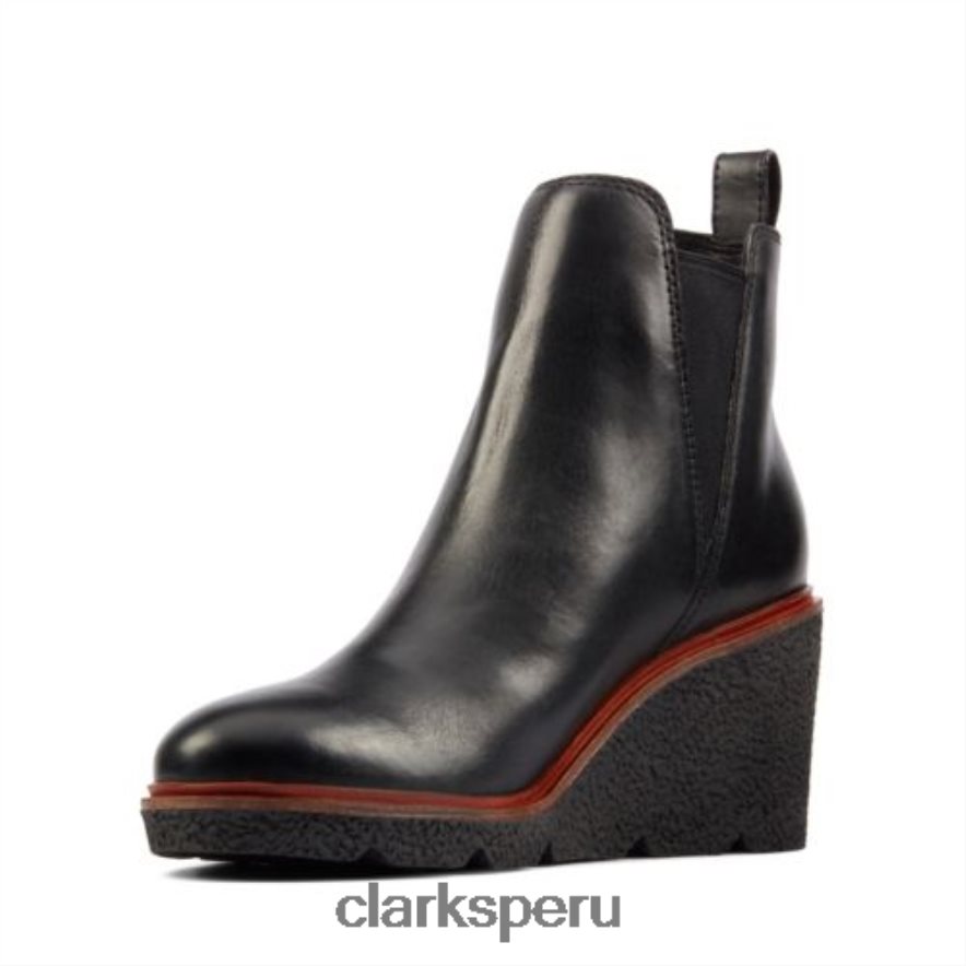 clarks clarkford top cuero negro unisexo Clarks 40N4LX4142 cuero negro