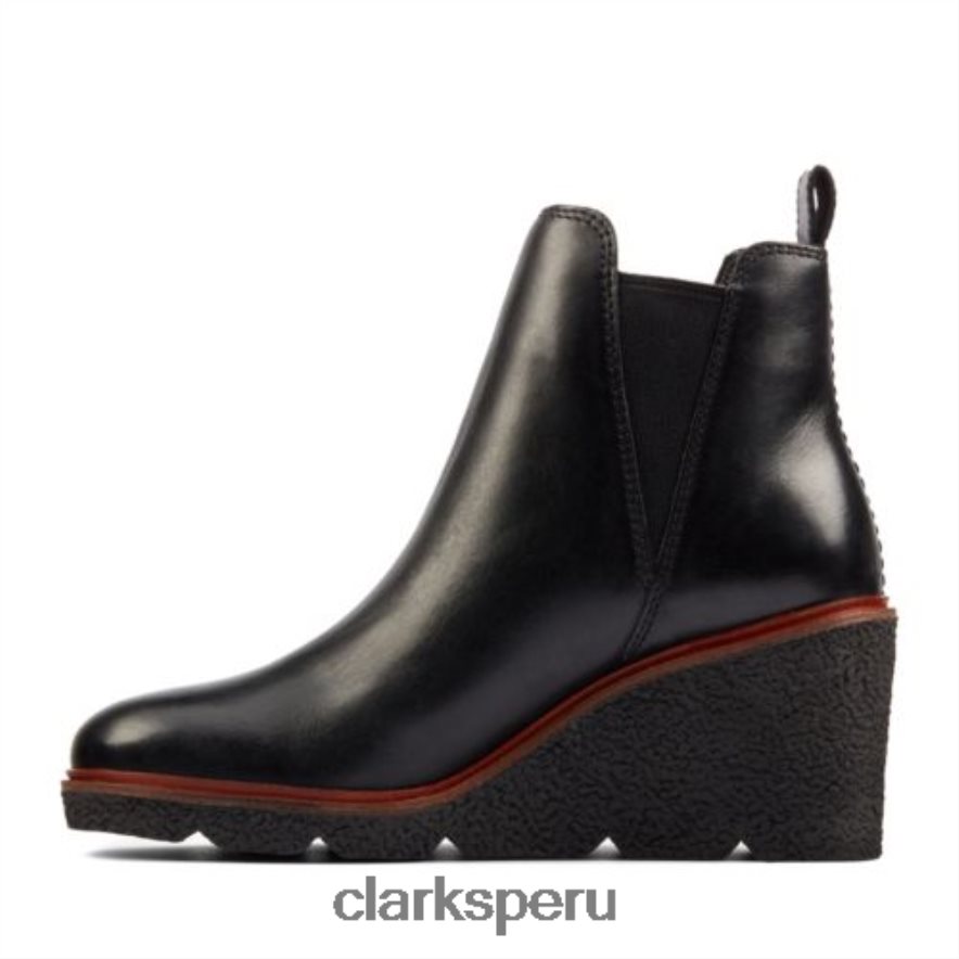 clarks clarkford top cuero negro unisexo Clarks 40N4LX4142 cuero negro