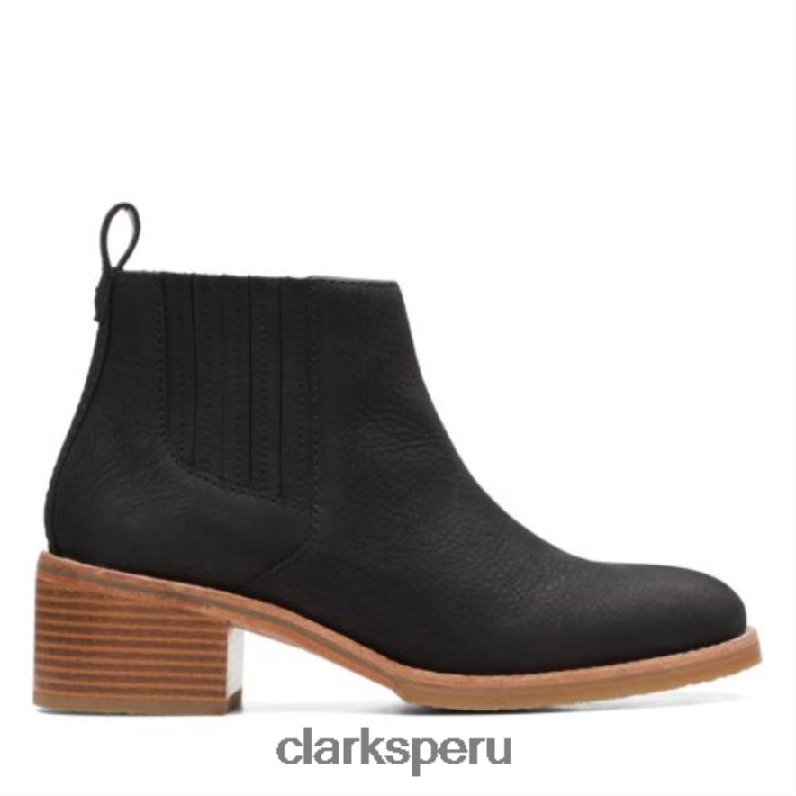 clarks colonia top nobuk negro unisexo Clarks 40N4LX4194 nubuck negro