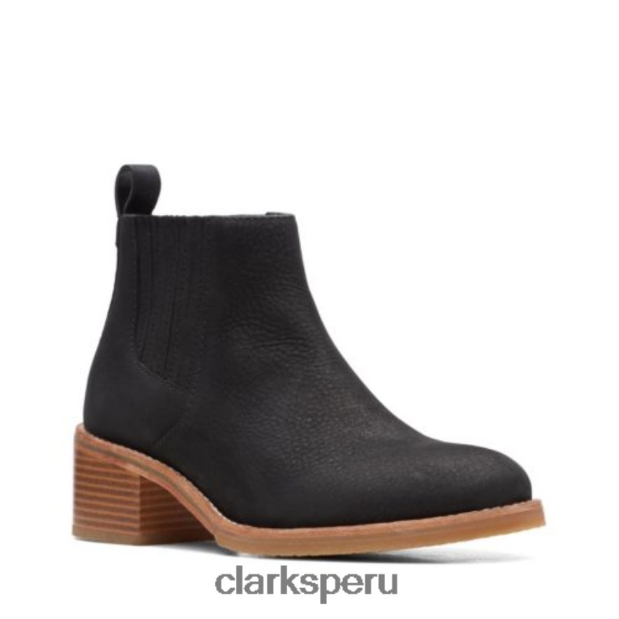 clarks colonia top nobuk negro unisexo Clarks 40N4LX4194 nubuck negro
