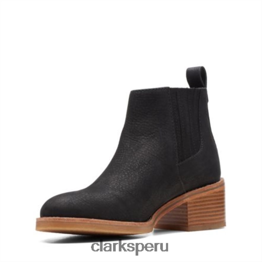 clarks colonia top nobuk negro unisexo Clarks 40N4LX4194 nubuck negro