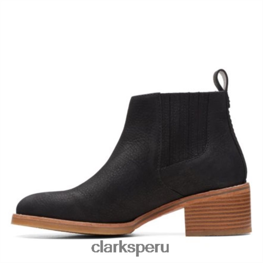 clarks colonia top nobuk negro unisexo Clarks 40N4LX4194 nubuck negro