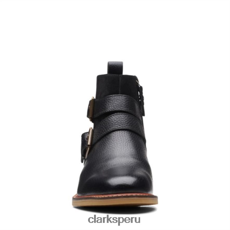 clarks combinación negra colonia hebilla combinación negra unisexo Clarks 40N4LX6145 combinación negra