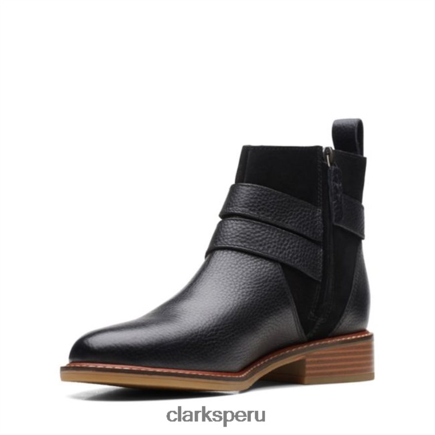 clarks combinación negra colonia hebilla combinación negra unisexo Clarks 40N4LX6145 combinación negra