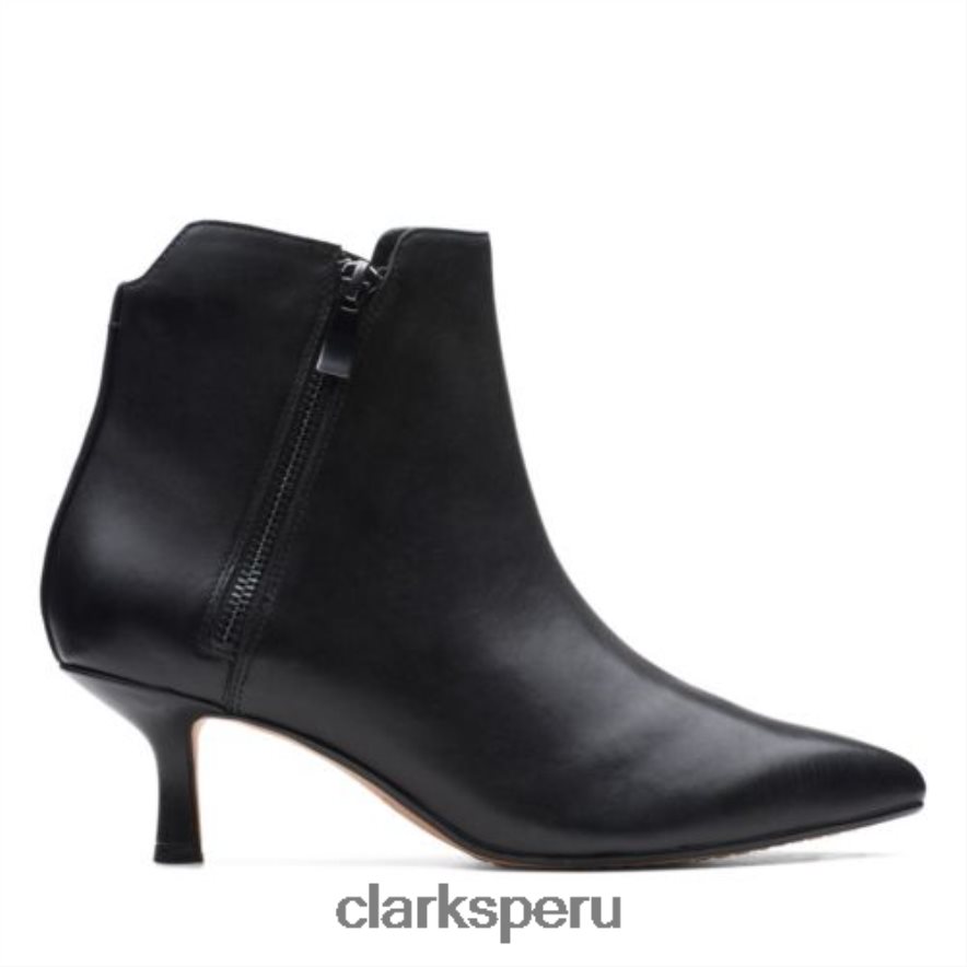 clarks cuero negro violeta 55 zip unisexo Clarks 40N4LX4128 cuero negro