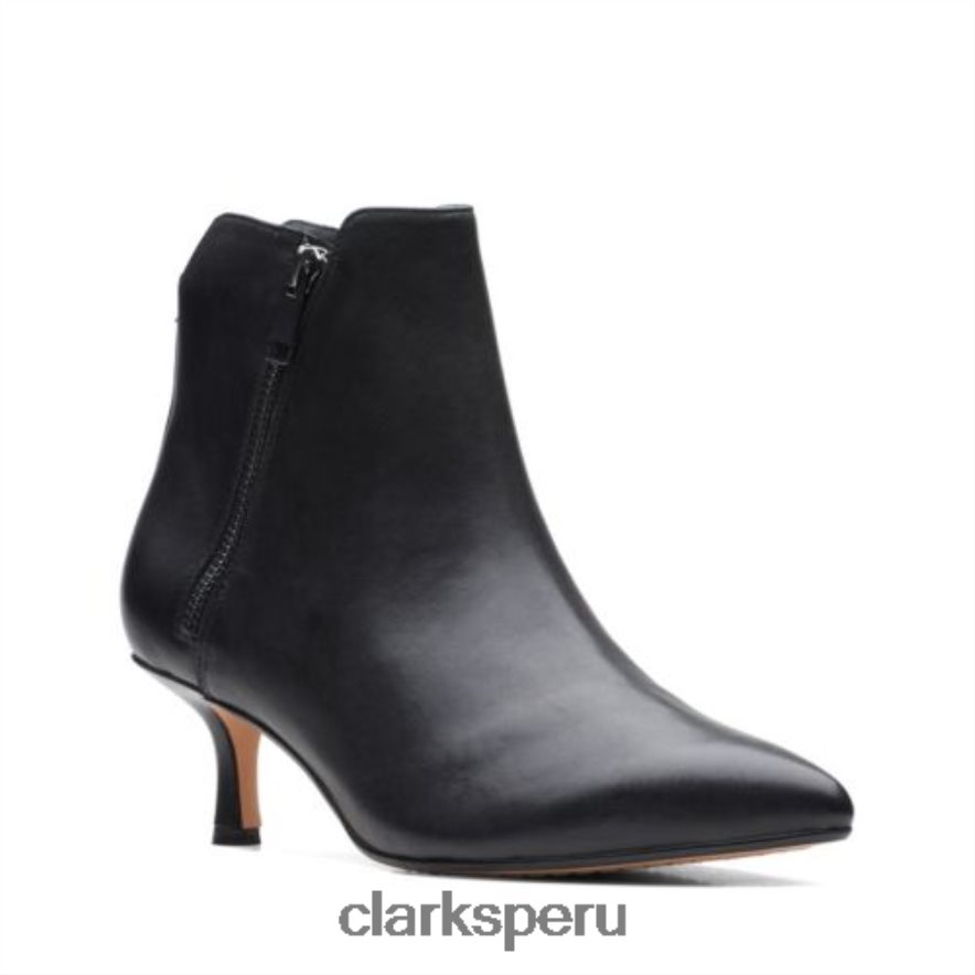 clarks cuero negro violeta 55 zip unisexo Clarks 40N4LX4128 cuero negro