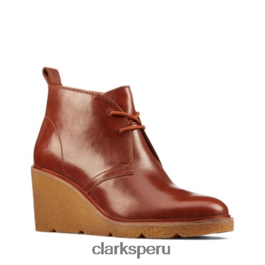 clarks cuero tostado oscuro clarkford d bt unisexo Clarks 40N4LX4188 cuero bronceado oscuro