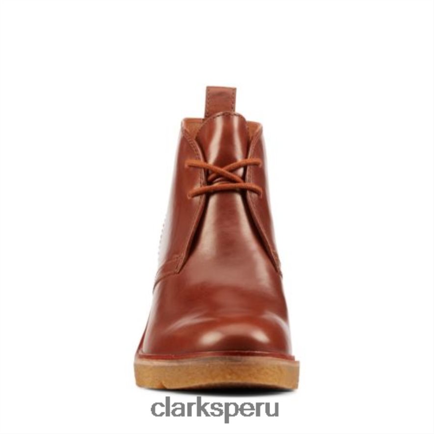 clarks cuero tostado oscuro clarkford d bt unisexo Clarks 40N4LX4188 cuero bronceado oscuro
