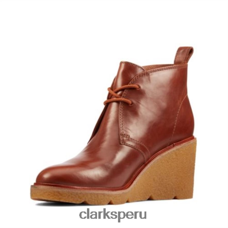 clarks cuero tostado oscuro clarkford d bt unisexo Clarks 40N4LX4188 cuero bronceado oscuro