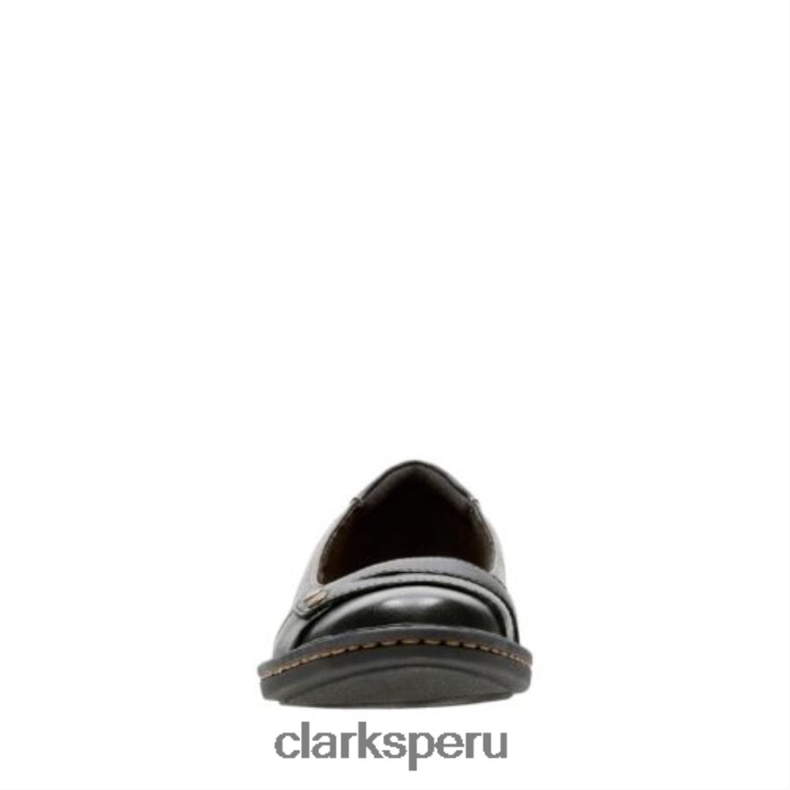 clarks de cuero negro pegg abbie unisexo Clarks 40N4LX4075 cuero negro