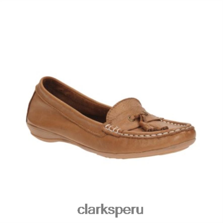 clarks de cuero tostado fe unisexo Clarks 40N4LX4088 cuero marrón