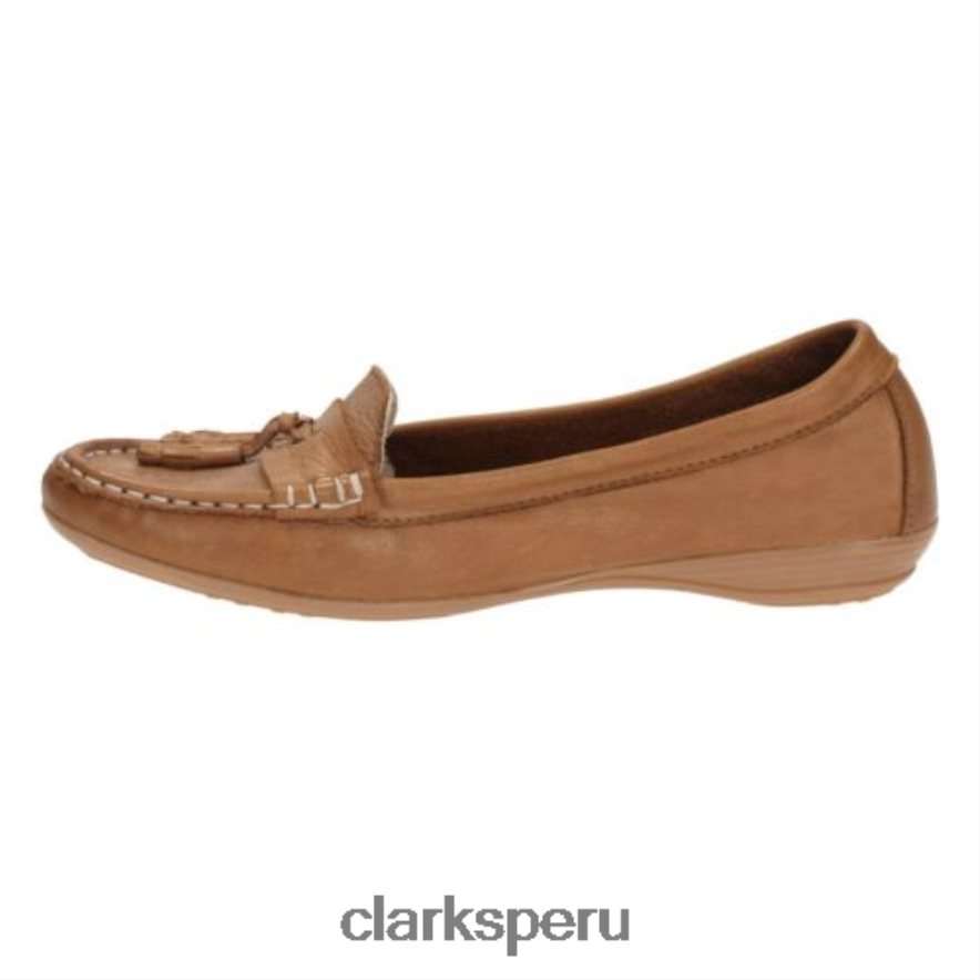 clarks de cuero tostado fe unisexo Clarks 40N4LX4088 cuero marrón