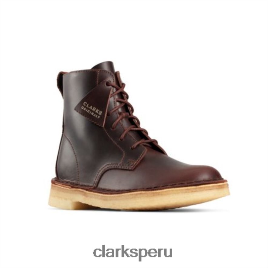 clarks desert mali cuero castaño unisexo Clarks 40N4LX4170 cuero castaño