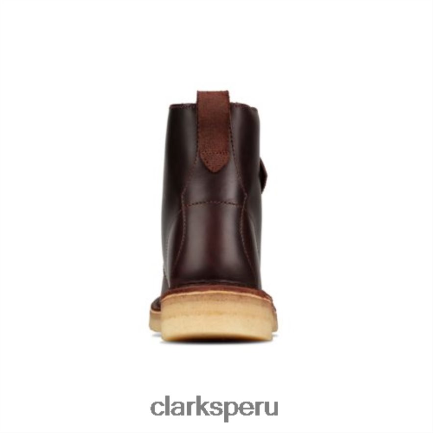 clarks desert mali cuero castaño unisexo Clarks 40N4LX4170 cuero castaño