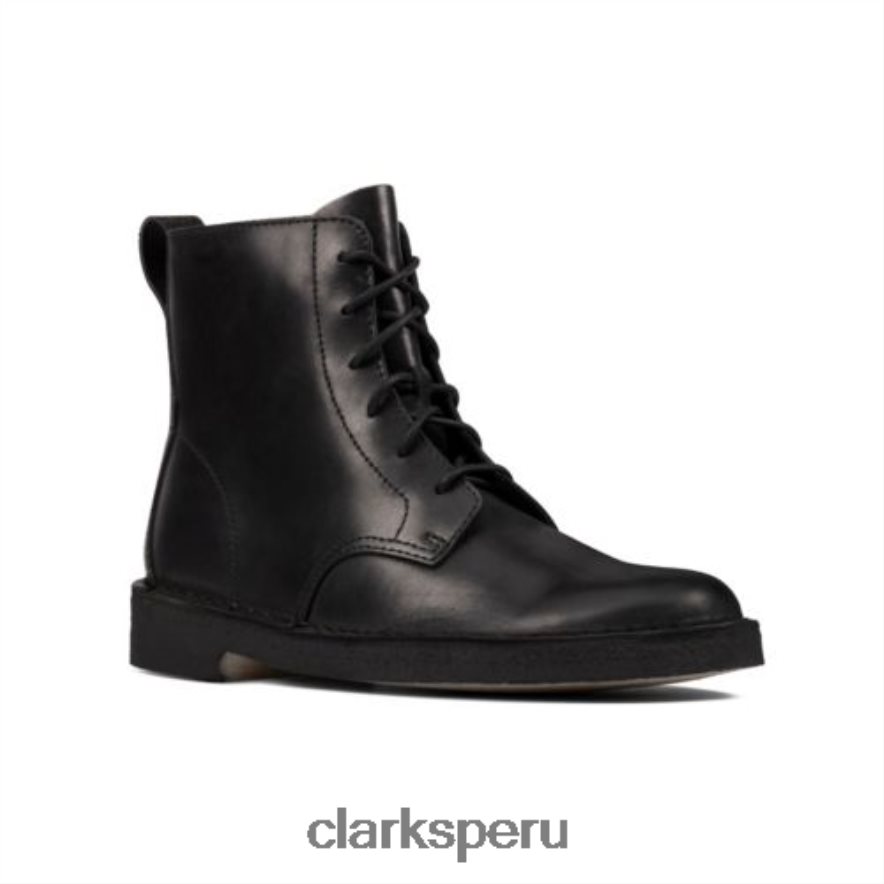 clarks desert mali pulidos negros unisexo Clarks 40N4LX4171 negro pulido