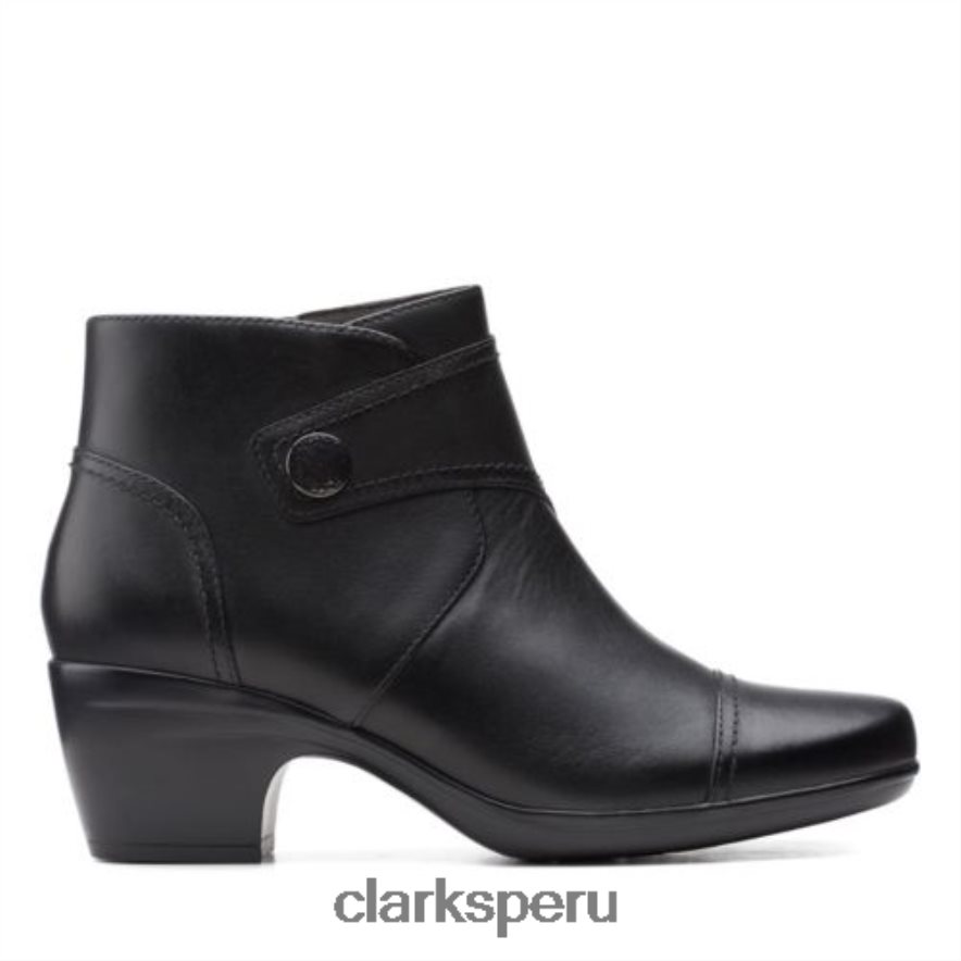 clarks emily calle cuero negro unisexo Clarks 40N4LX4122 cuero negro