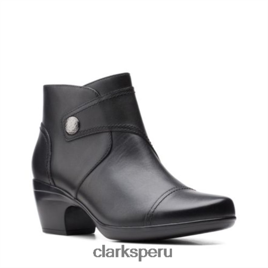 clarks emily calle cuero negro unisexo Clarks 40N4LX4122 cuero negro