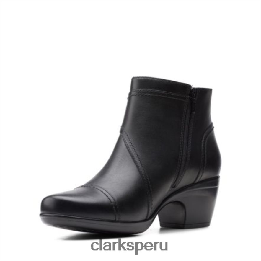 clarks emily calle cuero negro unisexo Clarks 40N4LX4122 cuero negro