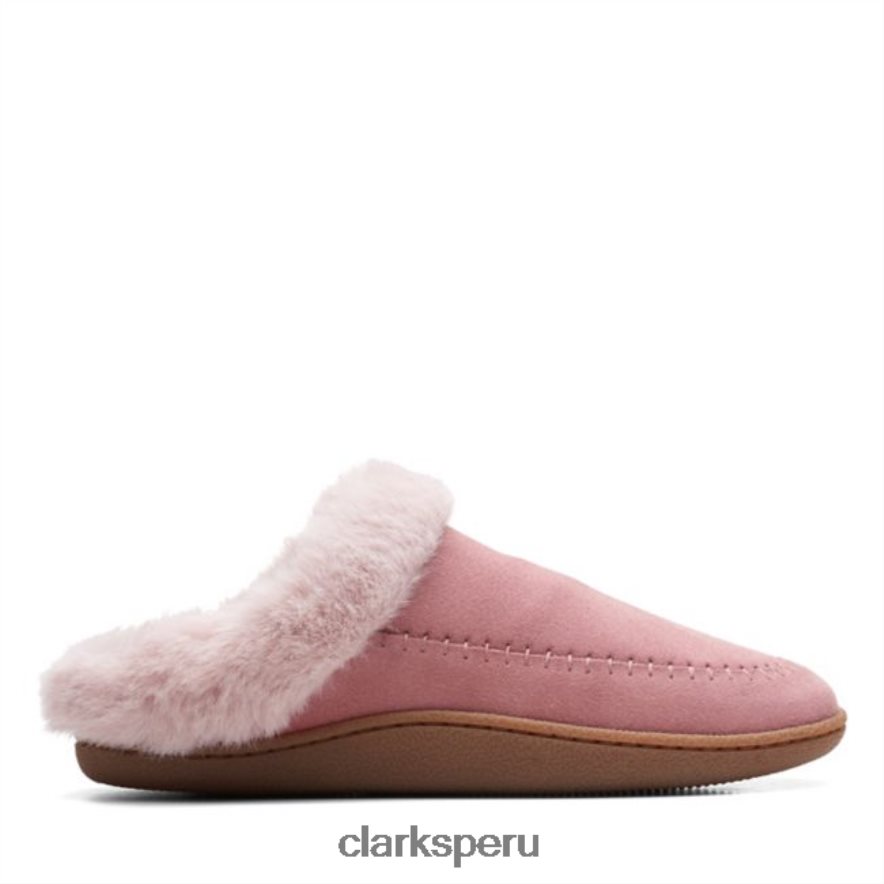 clarks gamuza rosa pilton casa gamuza rosa unisexo Clarks 40N4LX5169 gamuza rosa