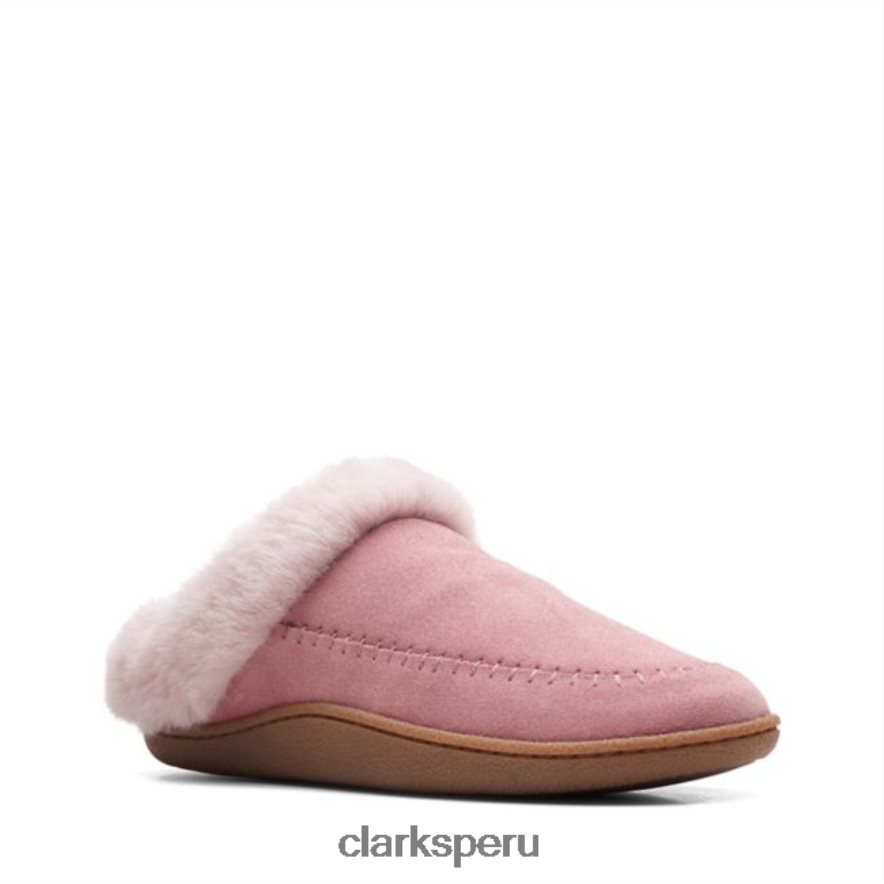 clarks gamuza rosa pilton casa gamuza rosa unisexo Clarks 40N4LX5169 gamuza rosa