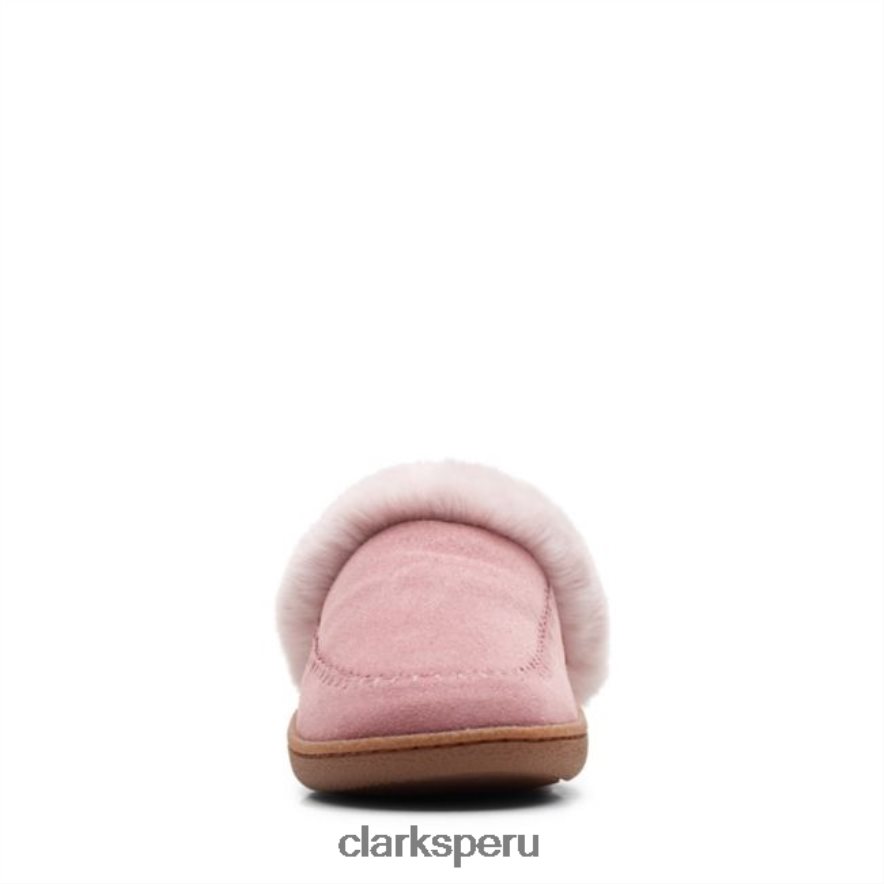 clarks gamuza rosa pilton casa gamuza rosa unisexo Clarks 40N4LX5169 gamuza rosa