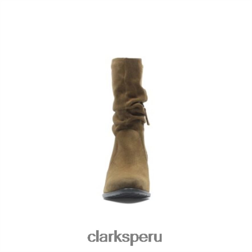 clarks isabella2 ante tabaco unisexo Clarks 40N4LX4116 gamuza tabaco