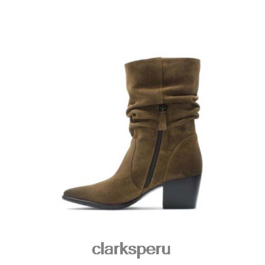 clarks isabella2 ante tabaco unisexo Clarks 40N4LX4116 gamuza tabaco